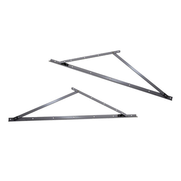 Truth Awning Window Hinges, 26 inch Track, E-Gard Protection - Left And Right Pair