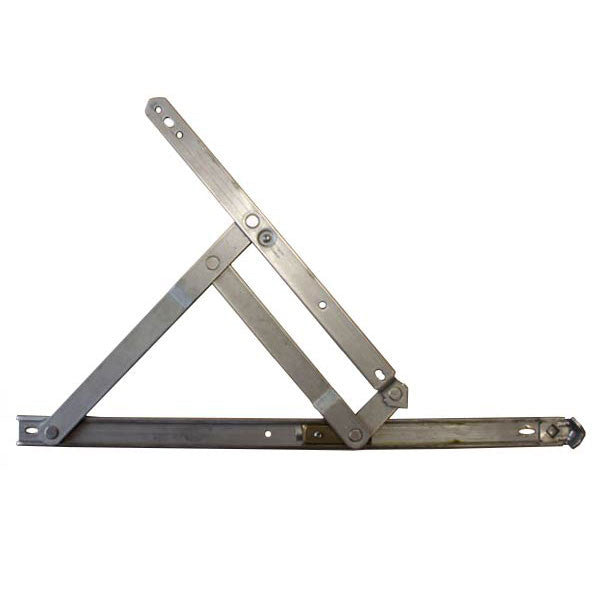 4-Bar Hinge for Awning Or Casement Window, 16" x 7/8", 16 301 - Stainless Steel