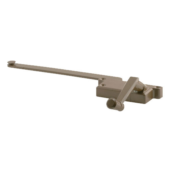 Casement Window Operator, 9 Inch Arm, Surface Mounted, Choose Handing - Bronze