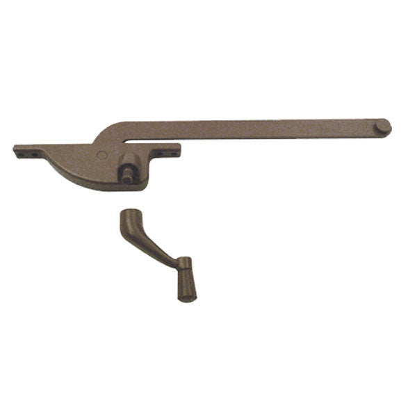 Casement Window Operator, 6 inch Arm, Face Mounted, Left Hand Shown