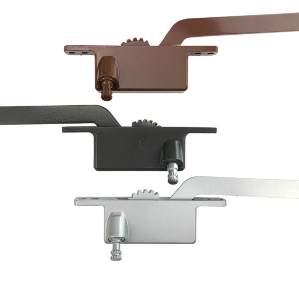 Casement Window Operator, 9" Arm, Right Hand, Square Body, Steel Casement