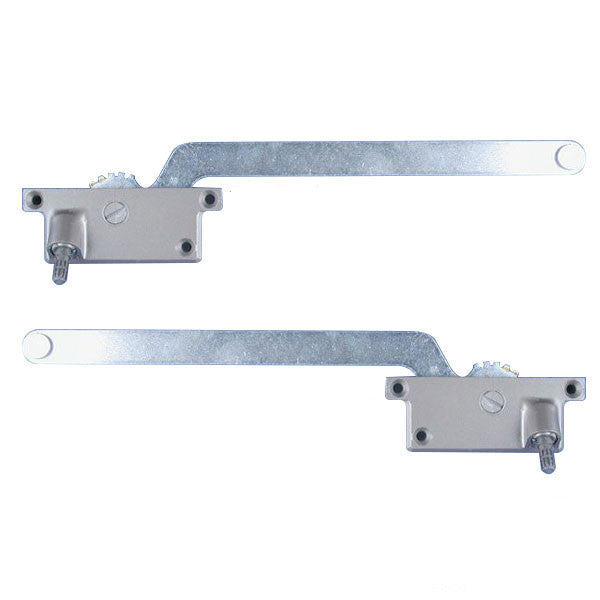 Casement Window Operator, 9 inch Arm, 3 Screw Hole, Left Hand - Light Bronze