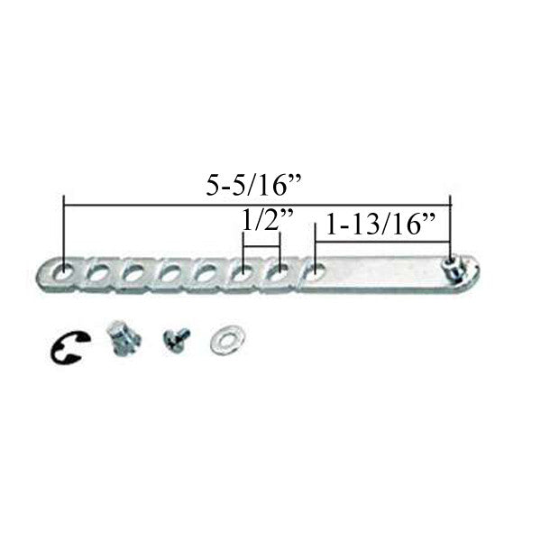 Link, Jalousie/Louver Operator, Break-Away Link, Universal 5-5/16