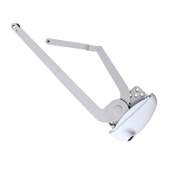 Roto Pro Drive Dual V-Arm Casement Window Operator - Right Hand Shown - White