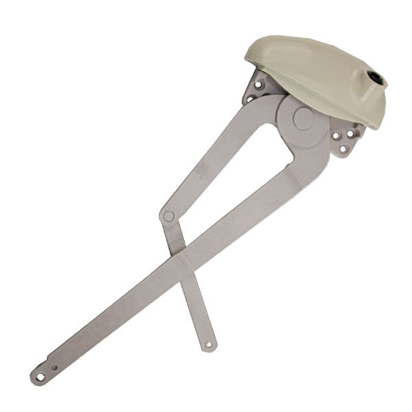 Roto Pro Drive Dual V-Arm Casement Window Operator - Right Hand Shown - White