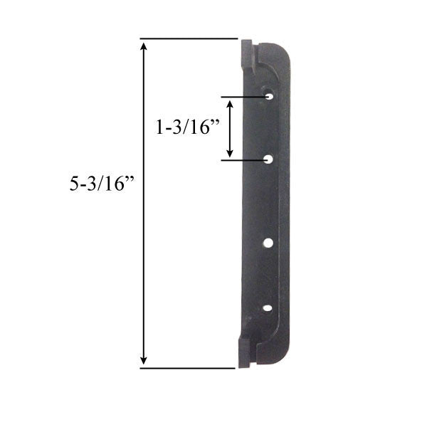 Roto Plastic Support for Roto Operator - Black