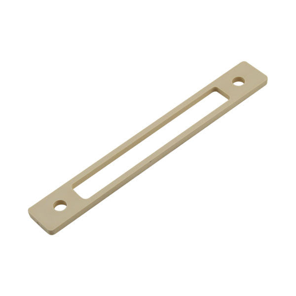 Mounting Bracket, Vinyl for Single or Multipoint Sash Lock - Tan