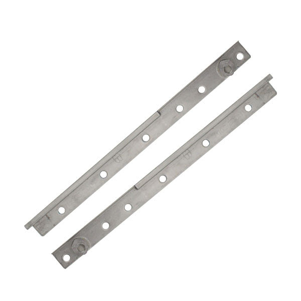 Roto 10" Hinge Track Set, HG05 Series - Stainless Steel