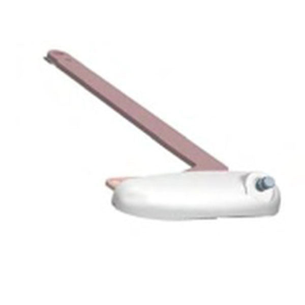 Roto 9-1/2" Single Arm X-Drive, LH For Vinyl Window Application - White