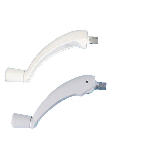 Roto 13-1/2" Single Arm Pro Drive, RH Vinyl Window Application - White