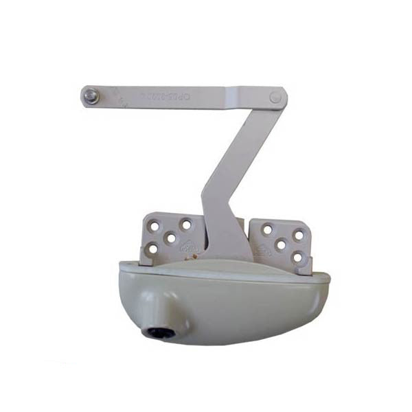 Roto 8-1/64" Split Arm Pro Drive, Inverted Arm, LH For Wood Windows - Almond