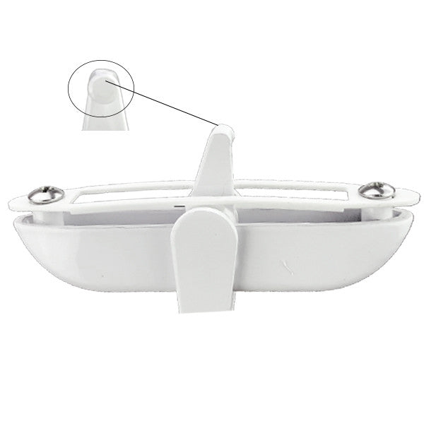 Multipoint Sash Lock, Casement Lock Handle, RH - White