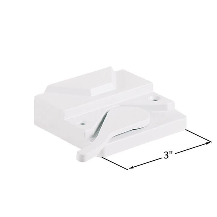 Truth Hardware Right Hand Window Sash Lock With 2-3/8" Screw Holes - White