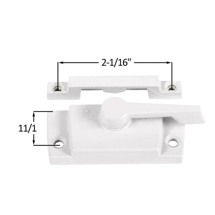 Truth Hardware "Trimline" Cam Lock - 11/16" Backset 2-1/16" Mounting Holes