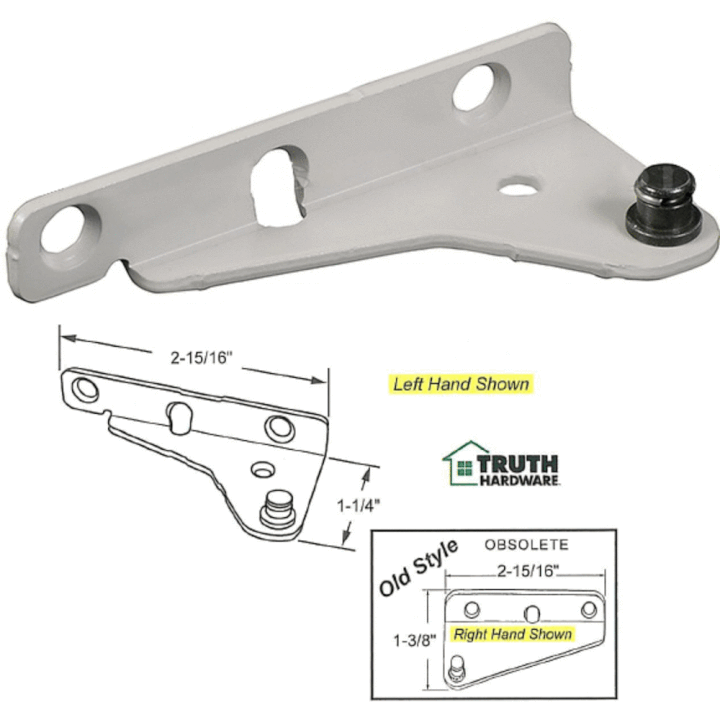 Truth Hardware Stud Bracket for Maxim Window Operators
