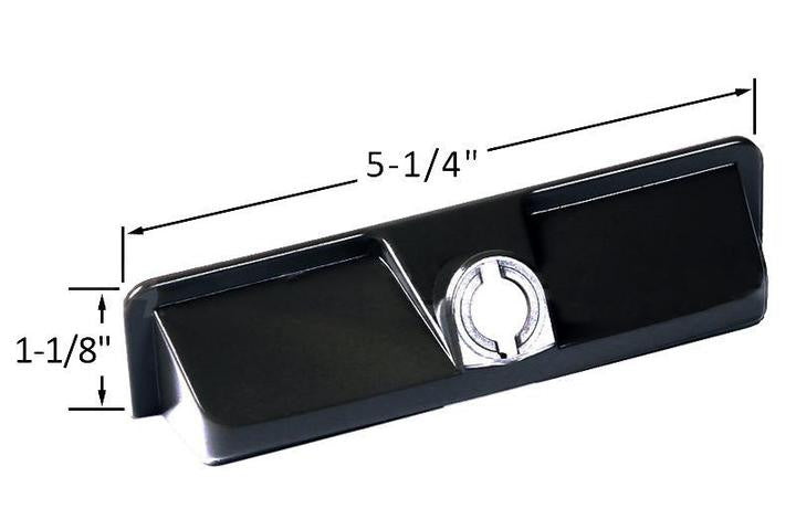 Truth Hardware "Entrygard" Plastic Window Operator Cover - Black