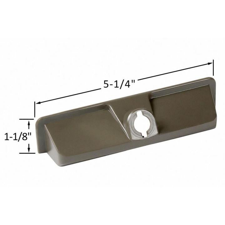 Truth Hardware "Entrygard" Plastic Window Operator Cover - Clay