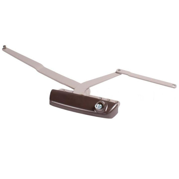 Truth Hardware Dual Arm Maxim Casement Window Operator - Brown
