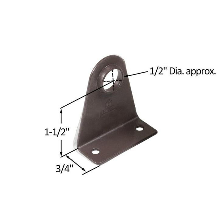 Truth Hardware Bearing Bracket for Sill Extension - Brown
