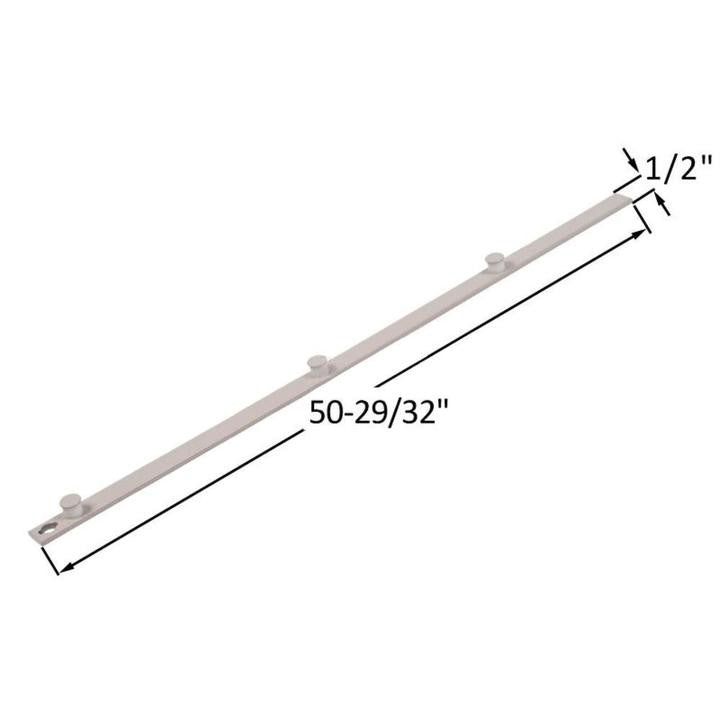 Truth Hardware 4 Roller Tie Bar for Interlock Roller System - 50.9"