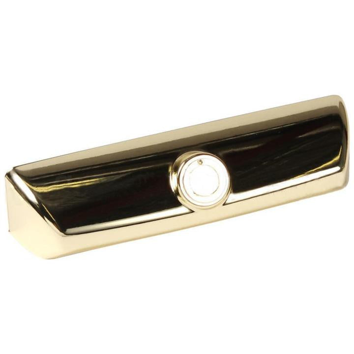 Truth Hardware Contour Window Operator Cover - Bright Brass