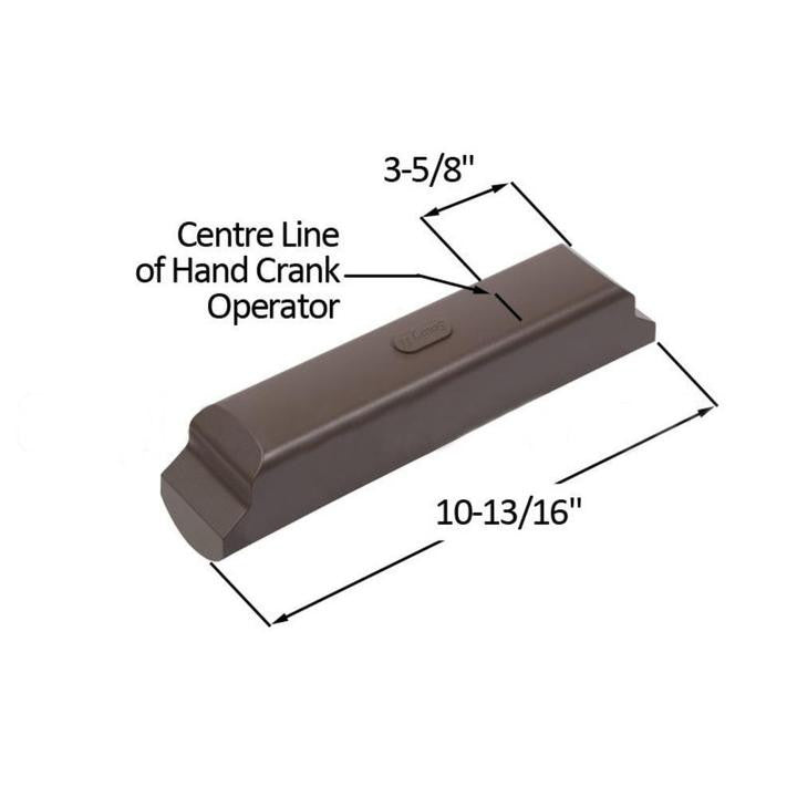 Truth Hardware Sentry II WLS System Cover - Brown