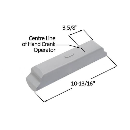 Truth Hardware Sentry II WLS System Cover - White