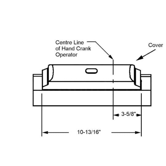 Truth Hardware Sentry II WLS System Cover - White
