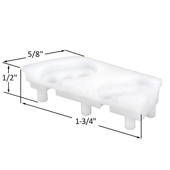 Truth Hardware 1/2" Adjustable Keeper for Maxim Tie-Bar System