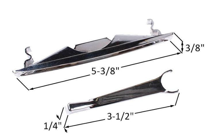 Truth Hardware Non-Handed Encore Tango Sash Lock Handle and Esutcheon - Bright Chrome