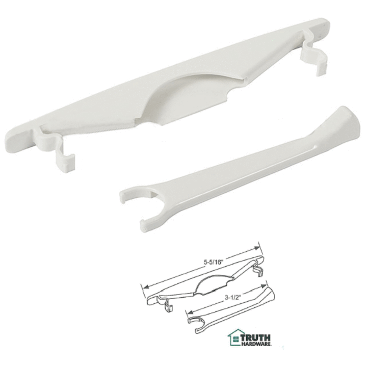 Truth Hardware Non-Handed Encore Tango Sash Lock Handle and Esutcheon