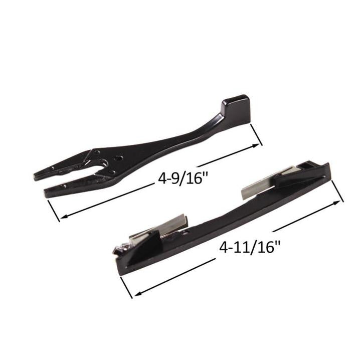 Truth Hardware "Mirage" Handle & Escutcheon for Concealed Multi-point Lock - Black