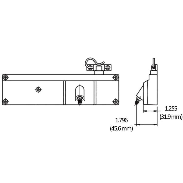 Truth Hardware Angle Drive Manual Skylight Operator System