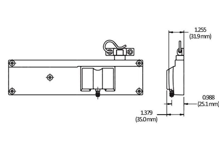 Truth Hardware Straight Drive Manual Skylight Operator System