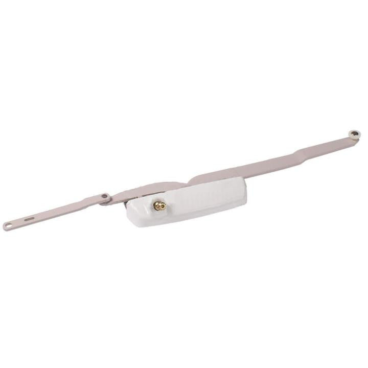 Truth Hardware Right Hand Dual Arm Maxim Casement Window Operator With Nylon Roller - White