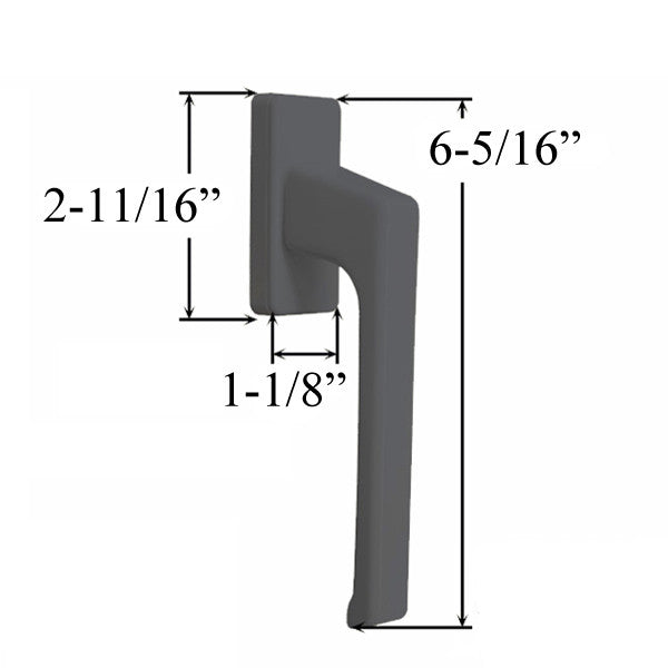 Tilt & Turn Dirigent-F Inside Handle, No Spindle