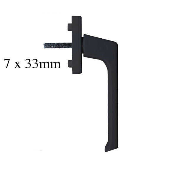 Tilt & Turn Dirigent-F Inside Handle, 7 x 33mm Spindle