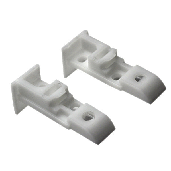 Top Sash Guide - Right and Left Set - Plastic, White