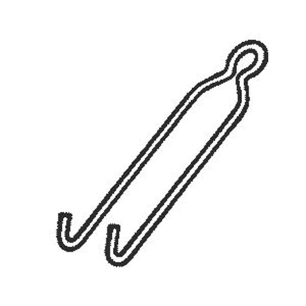 1/2 Inch Tilt Channel Balance (5/8 x 9/16) with Wire Clip #4