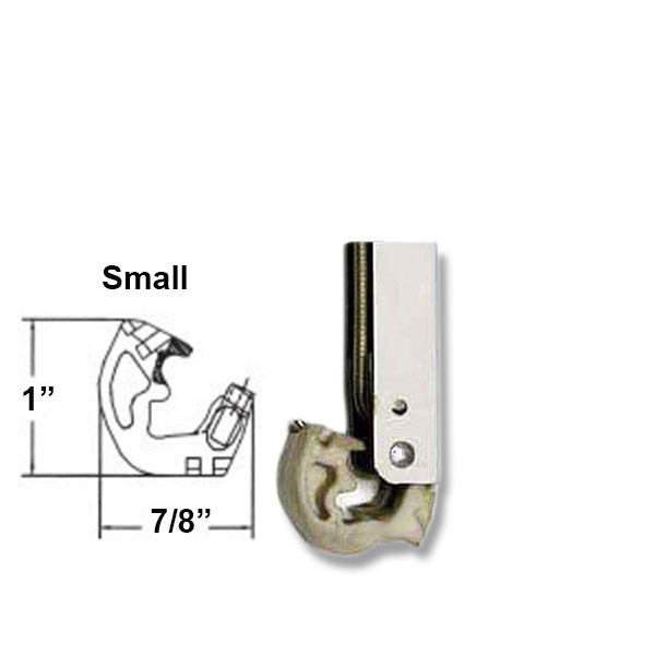 1/2 inch Tilt Channel Balance (5/8 x 9/16) with Small Wedgelock Shoe
