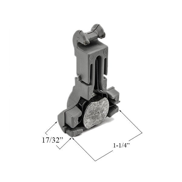 T-Lock w/ Spring - White Puck, Open Cam, Inverted Channel Balance