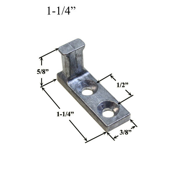Cam Pivot, 1-1/4", 2 Hole Tilt in Window, Simonton, Die Cast
