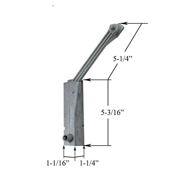 Vintage Right Hand Awning Window Operator *DISCONTINUED*