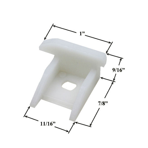 Left and Right Plastic Sash Guide Set