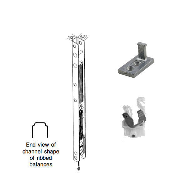 Cam Pivot, 2 Hole Tilt Stud for Tilt-In Wood Windows - Zinc