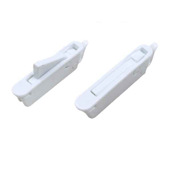 Vent Latch / safety night lock, Vinyl Window Silverline - White