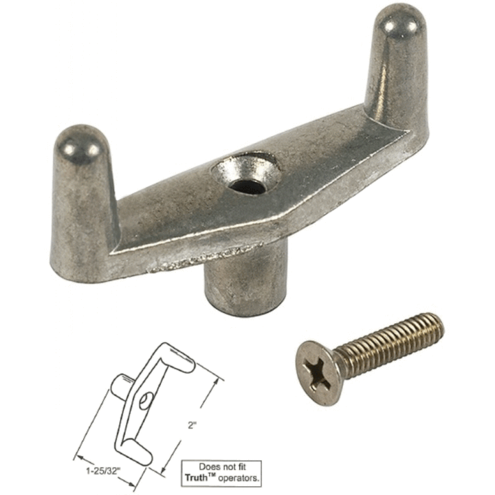 Dual Grip Window Crank Handle