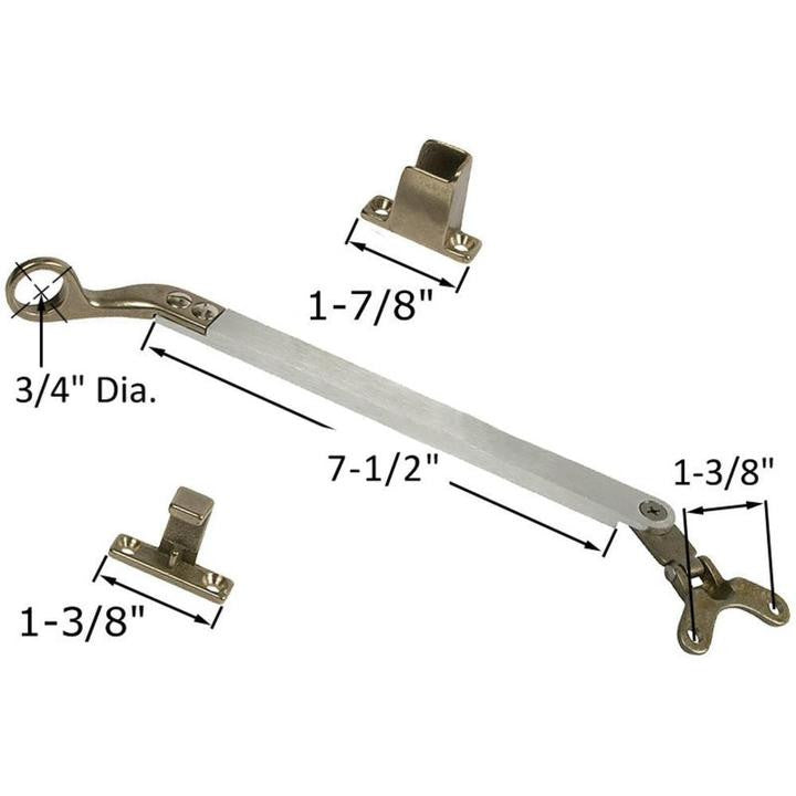 Window 7-1/2" Push Bar Operator