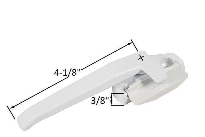 Wedgeless Casement and Awning Window 3/4" Projection Cam Handle With 1-1/4" Mounting Holes