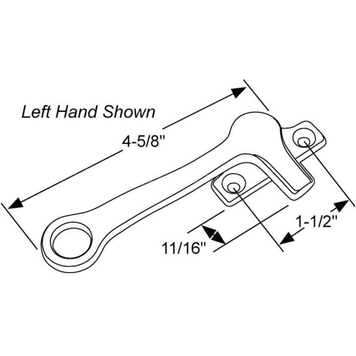 Stainless Pole Operated Cam Handle